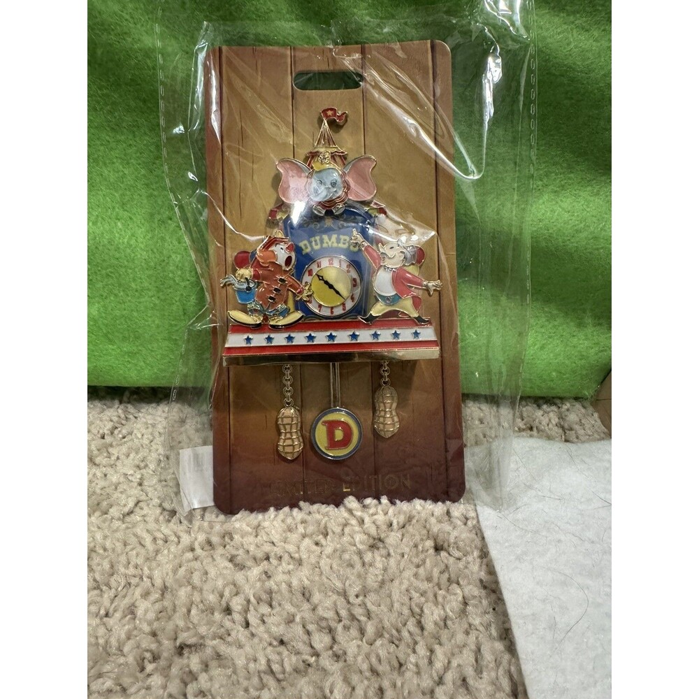 D23 Expo 2024 Disney Pin Mickey’s Of Glendale MOG WDI Dumbo Cuckoo Clock LE 400